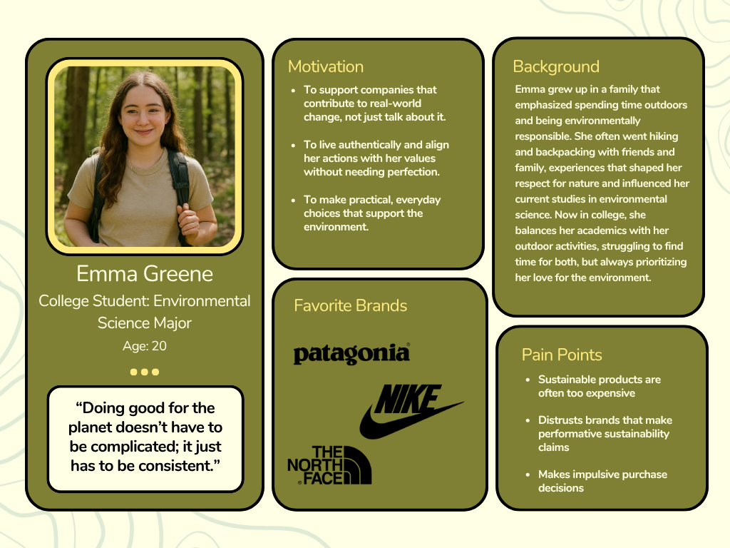 Emma user persona